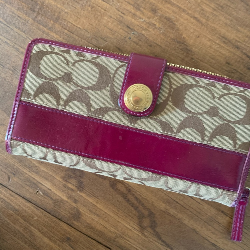 Large COACH wallet